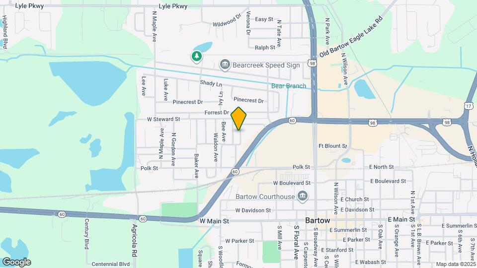 885 Ruby Ave Map and Location Details