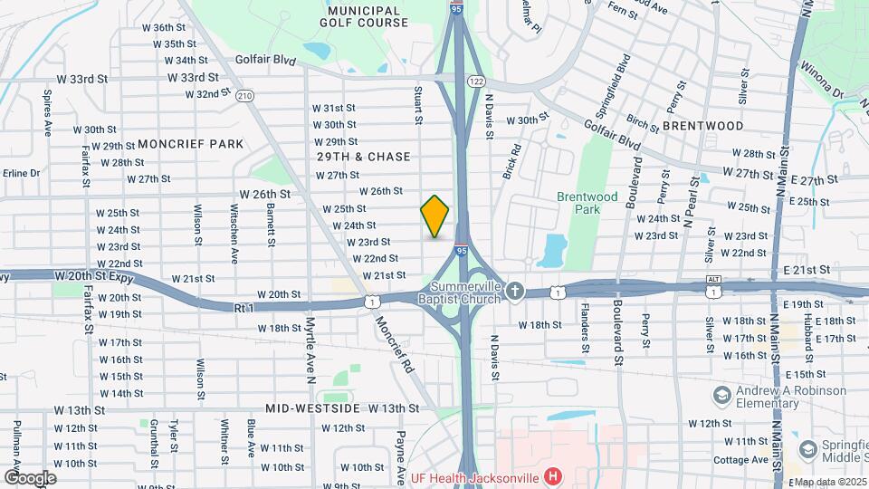 1030-1036 23rd St Map and Location Details