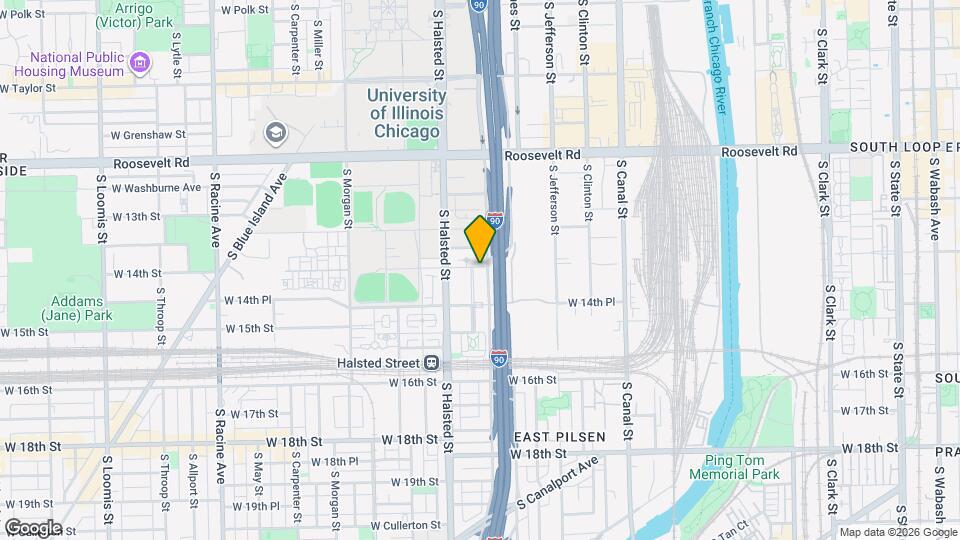 1401 S Emerald St Mapa y Detalles de la Ubicación
