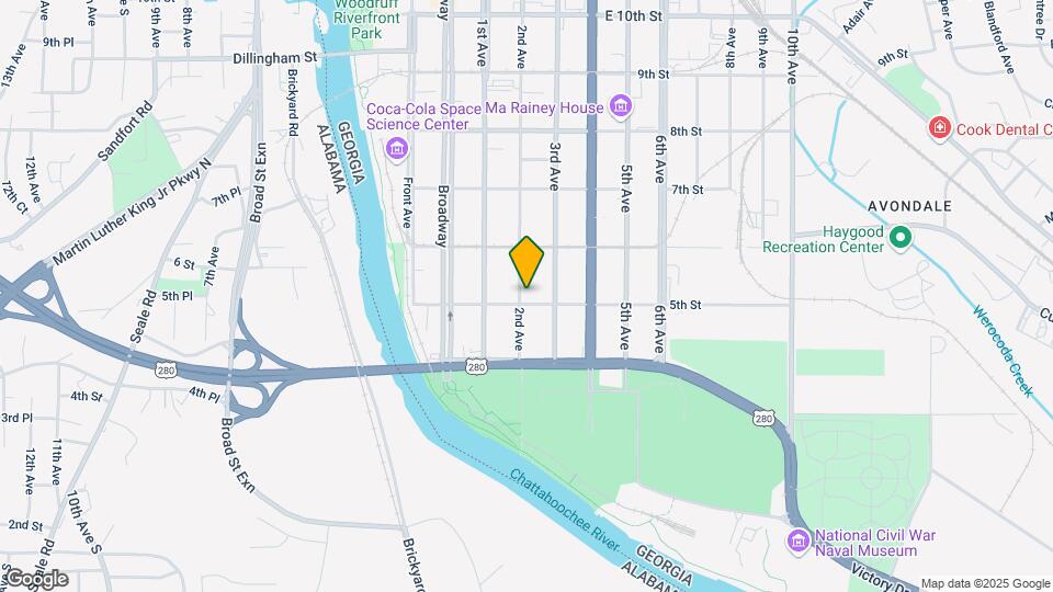 502 2nd Ave Map and Location Details