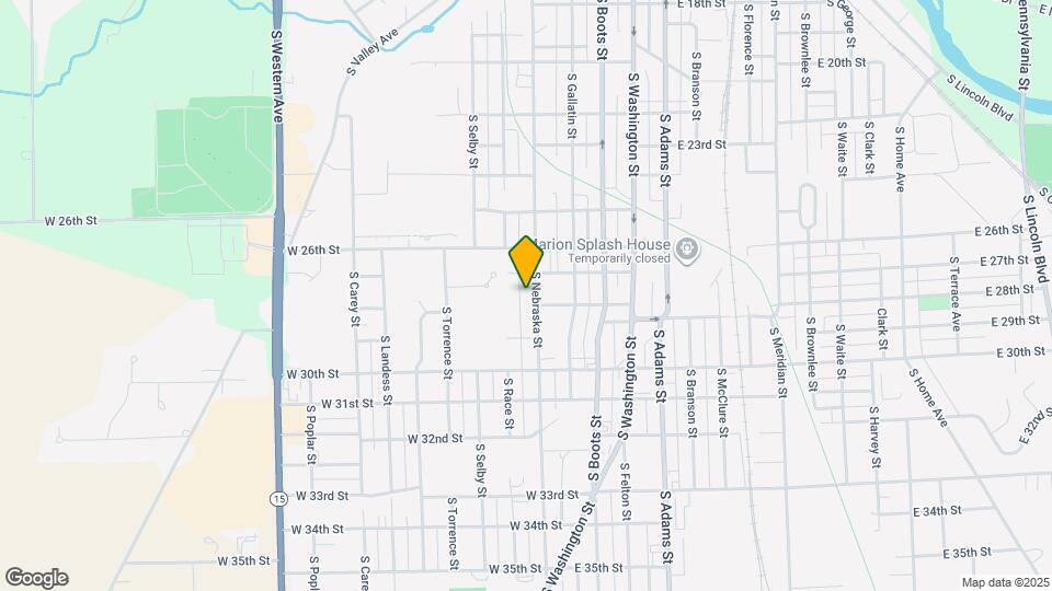 2718 S Nebraska St Mapa y Detalles de la Ubicación