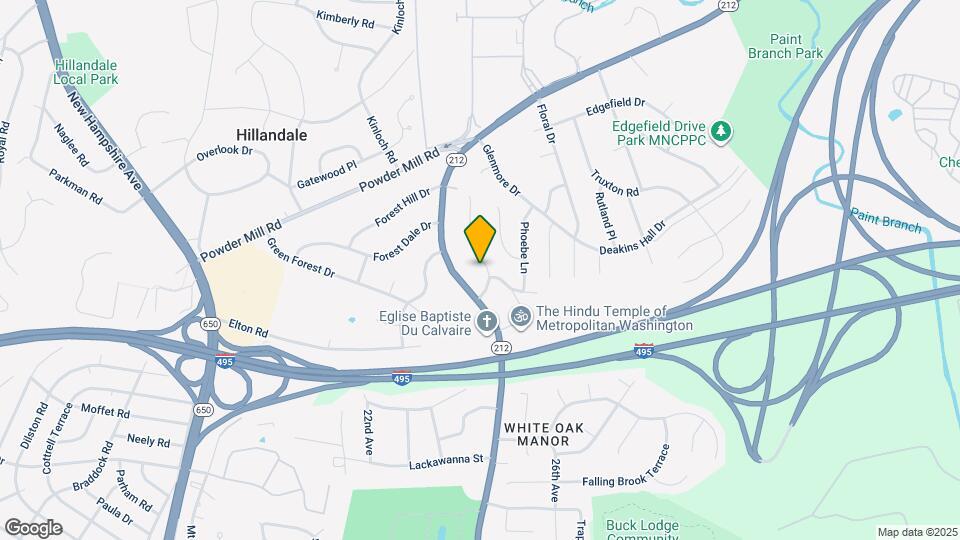 10104 Towhee Ave Map and Location Details