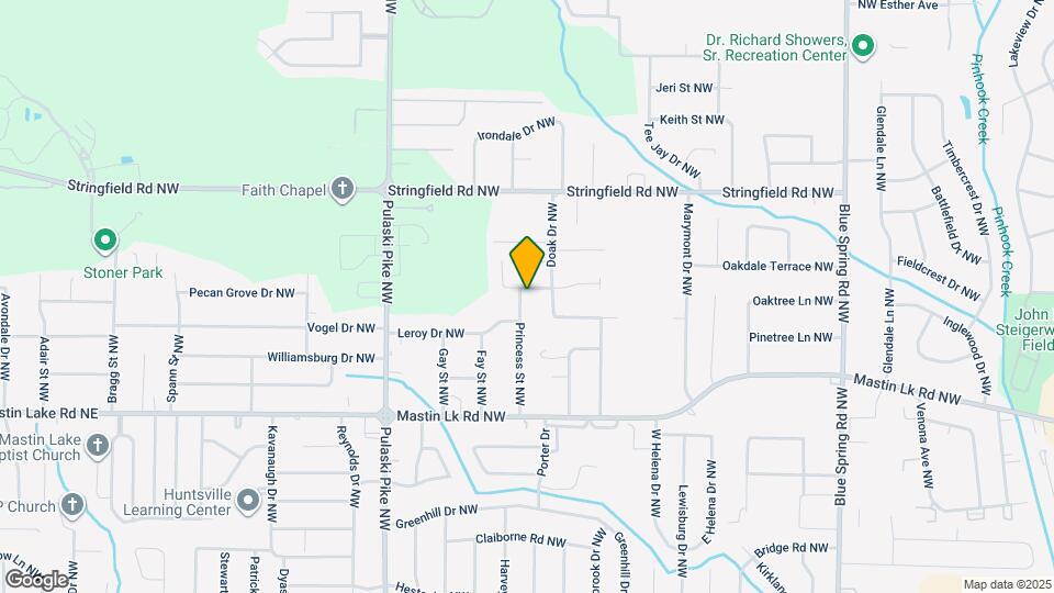 3107 Forsythe Dr NW Map and Location Details
