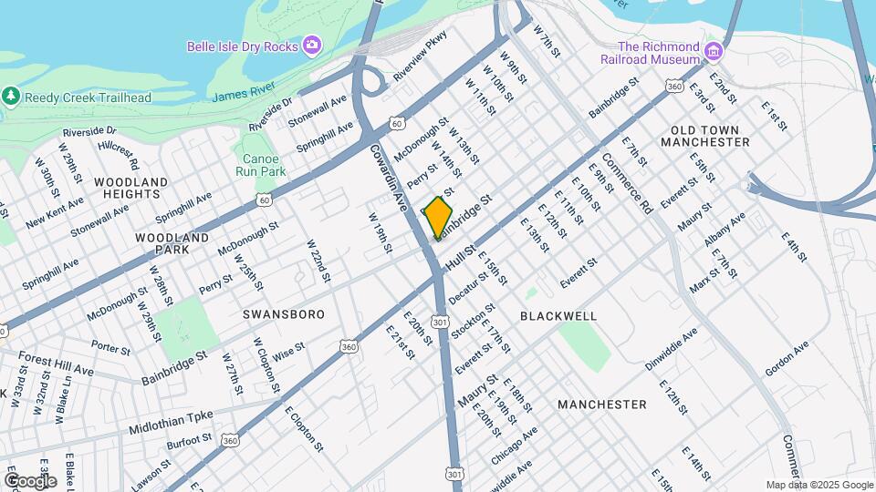 1608 Bainbridge St Map and Location Details