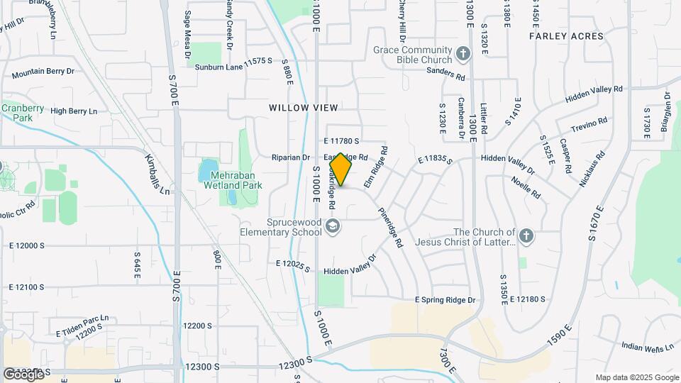 1048 Pineridge Rd Map and Location Details