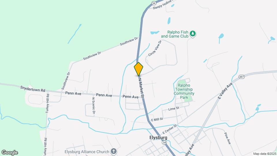 341 N Market St Mapa y Detalles de la Ubicación