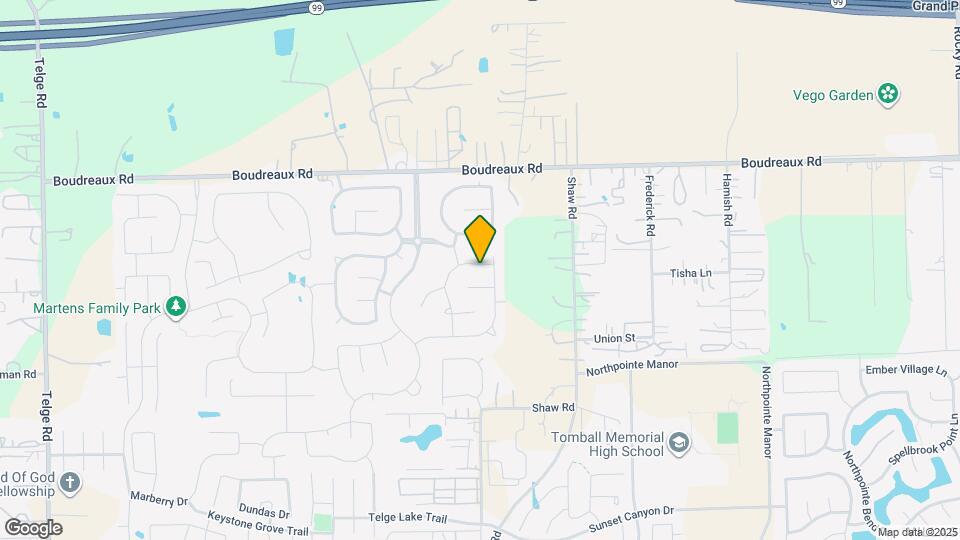 14915 Gyrfalcon Fork Map and Location Details