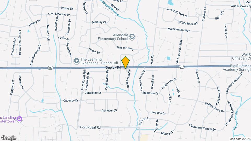 204 Bates Ct Map and Location Details