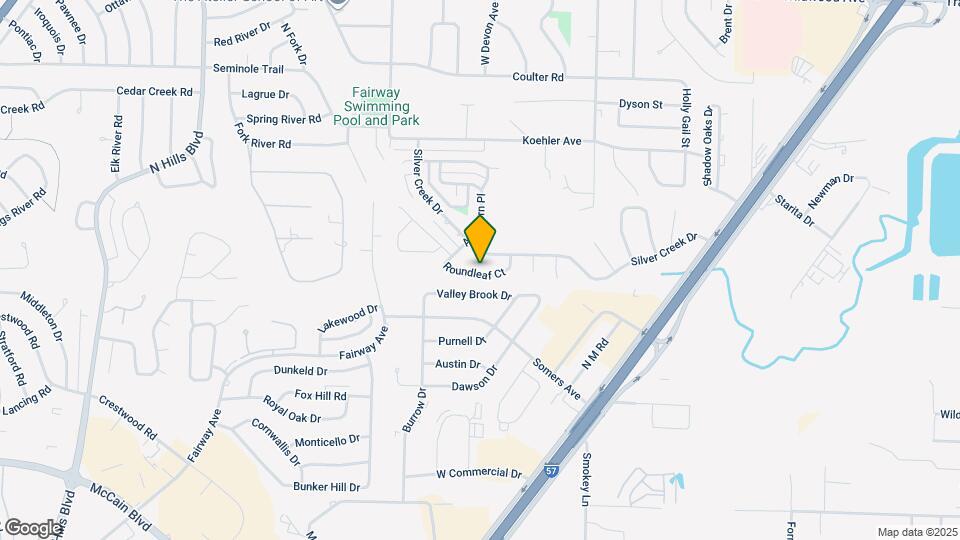 107 Roundleaf Ct Map and Location Details