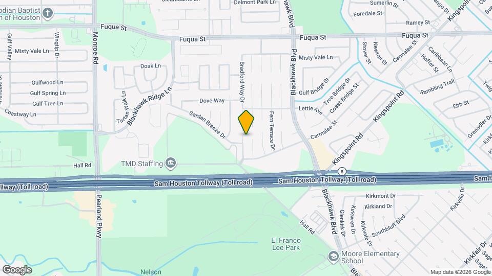 11111 Bradford Way Dr Map and Location Details