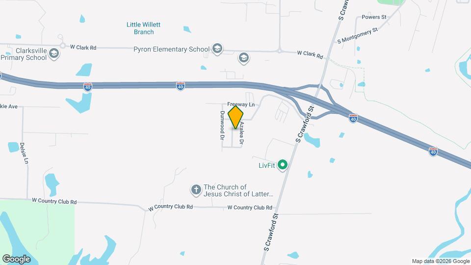 1419 Crape Myrtle Dr Map and Location Details