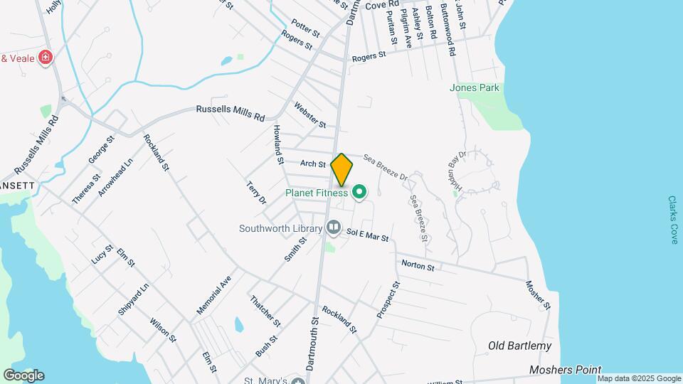 704 Dartmouth St Mapa y Detalles de la Ubicación