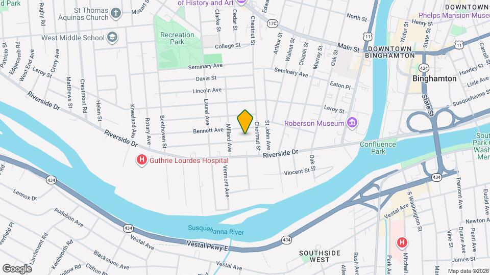 10 Johnson Ave Mapa y Detalles de la Ubicación