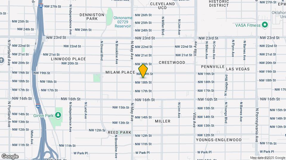 2829 NW 18th St Map and Location Details
