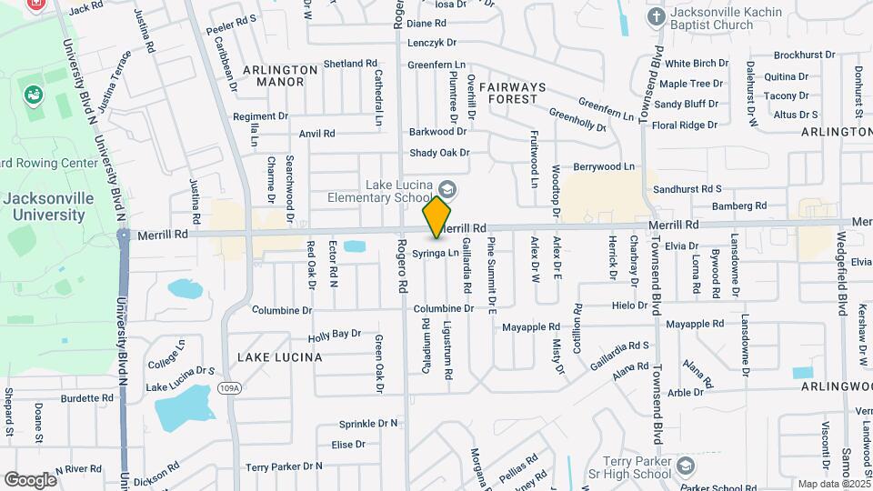6603 Syringa Ln Map and Location Details