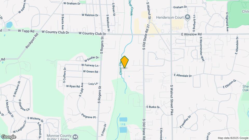128 W Pinewood Dr Map and Location Details