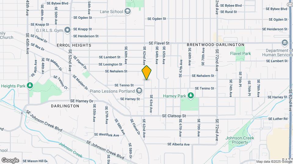 8100 SE 62nd Ave Map and Location Details