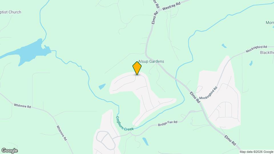 4905 Canyon Creek Way Map and Location Details