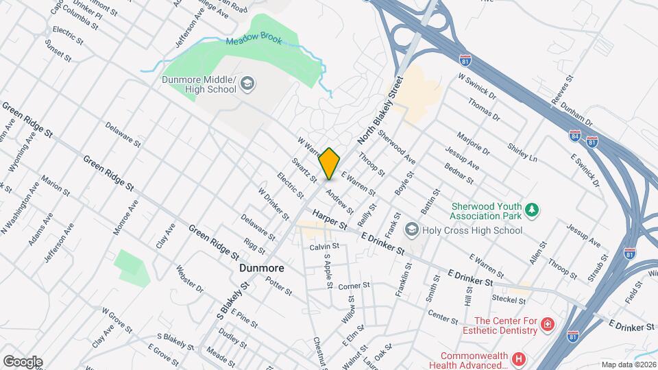 308 North Blakely Street Mapa y Detalles de la Ubicación