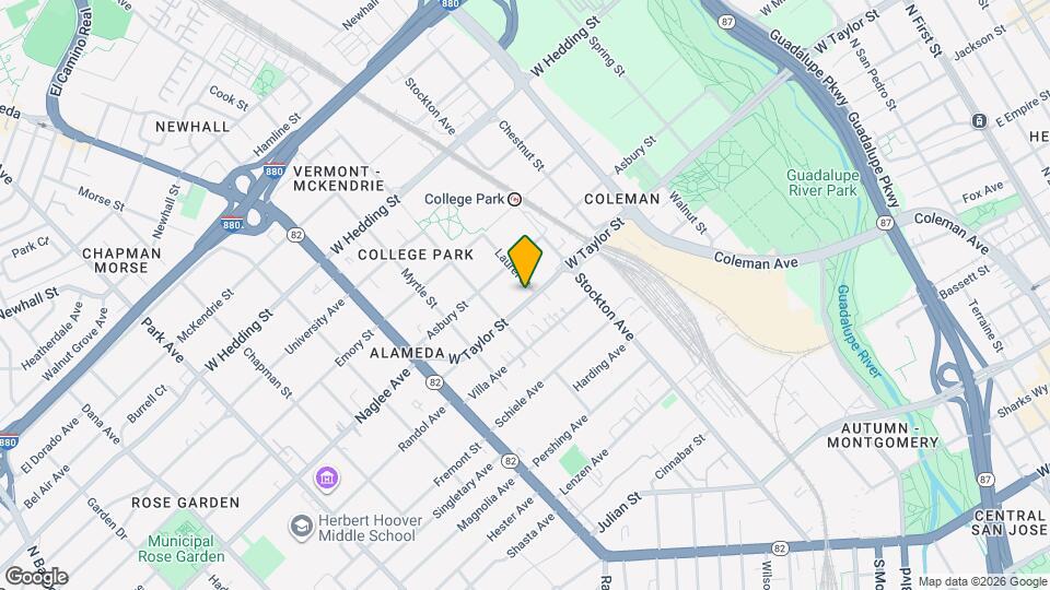 815 W Taylor St Mapa y Detalles de la Ubicación