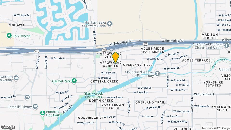 4907 W Marco Polo Rd Map and Location Details