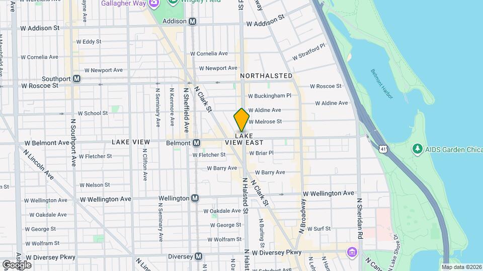 800 W Belmont Ave, Unit 3 Mapa y Detalles de la Ubicación