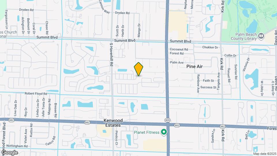 4760 Carefree Trail Map and Location Details