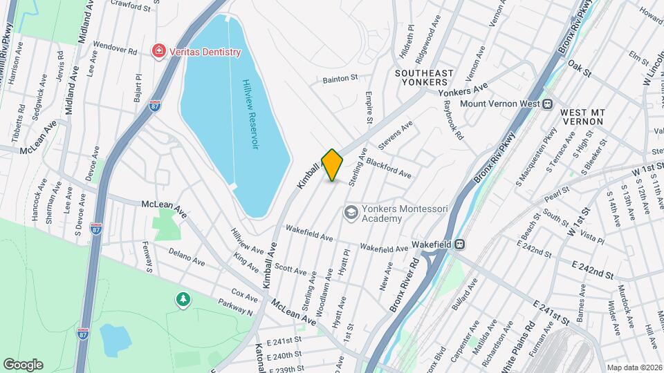 163 Glover Ave Map and Location Details