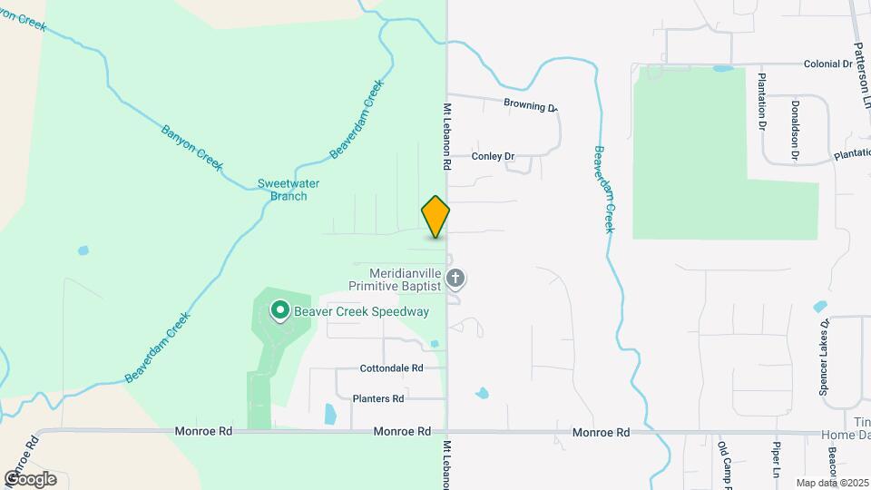 1226 Mt Lebanon Rd Map and Location Details