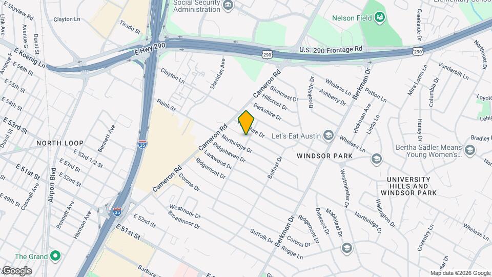 5806 Nassau Dr Map and Location Details