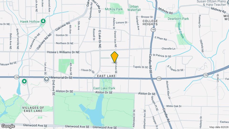 2690 Tupelo St SE, Unit 107Q Map and Location Details