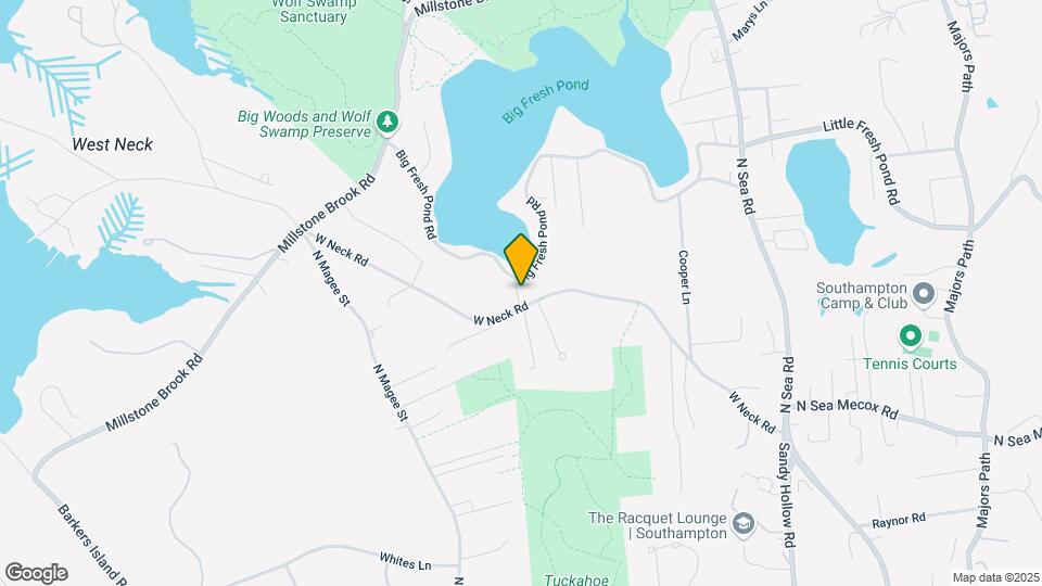 184 Big Fresh Pond Rd Map and Location Details