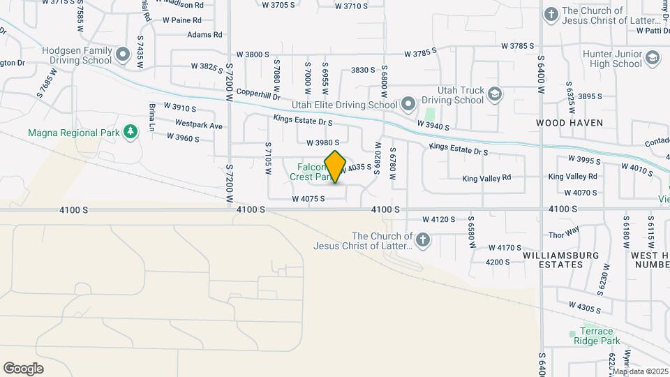 6939 W 4065 S Map and Location Details