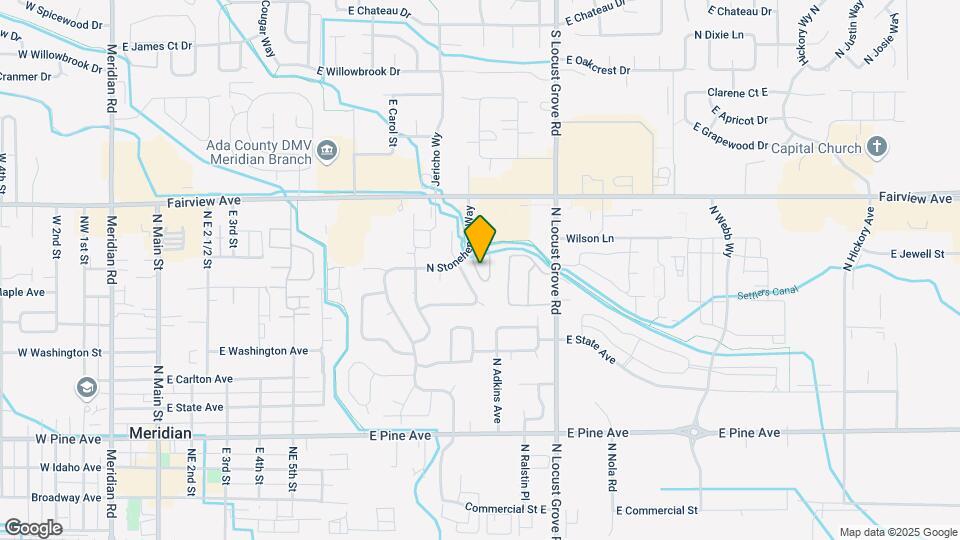 1300 N Penn Station Ln Map and Location Details