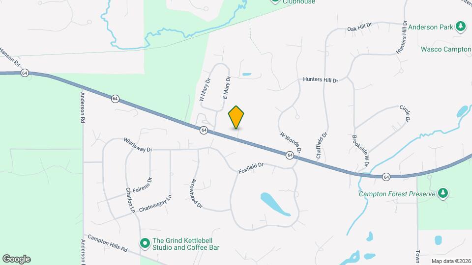 42W546 IL-64 Map and Location Details