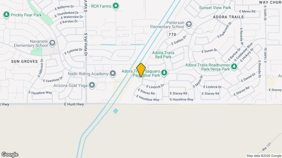 7826 S Peppertree Dr Map and Location Details