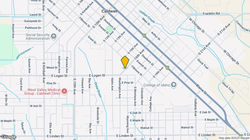 731 S 16th Ave Map and Location Details