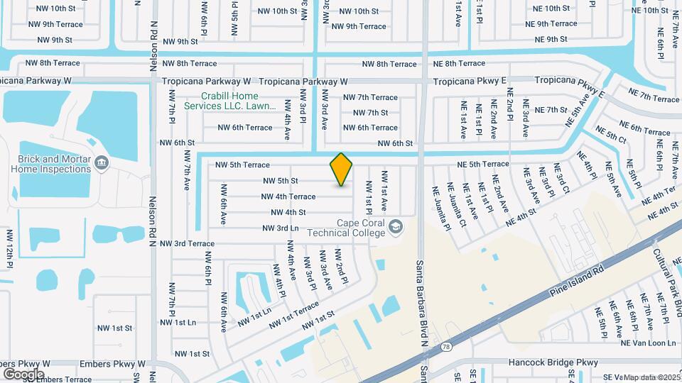 213 NW 4th Terrace Map and Location Details