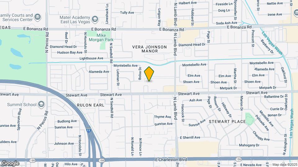 453 N Lamb Blvd Map and Location Details