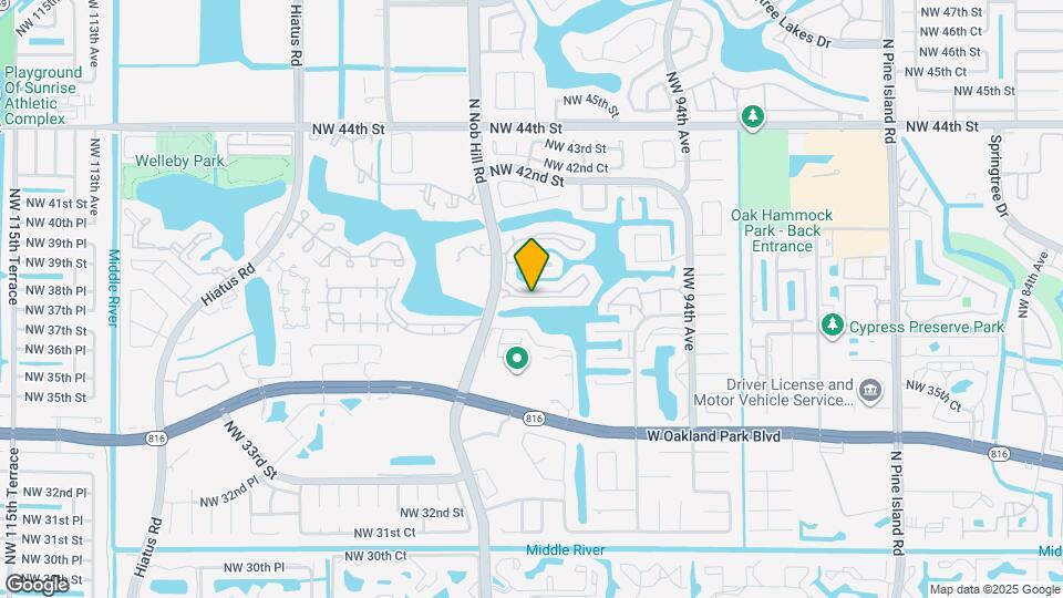 9954 Nob Hill Ct Map and Location Details