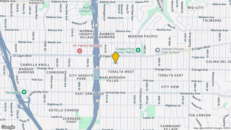 4230 42nd St Mapa y Detalles de la Ubicación