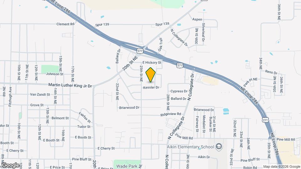 2547 Kessler Dr Map and Location Details