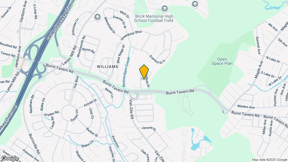 202 Iris Way Map and Location Details