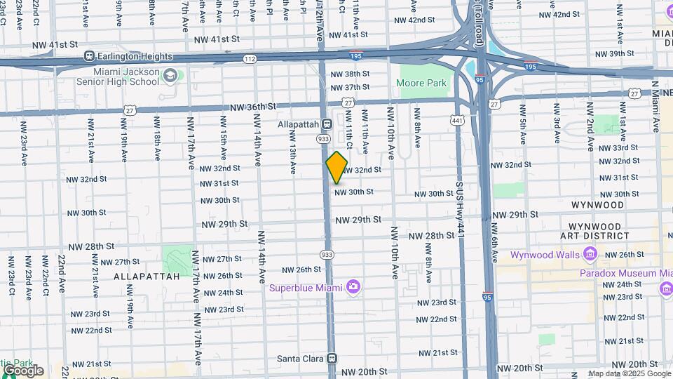 1177 NW 30th St Map and Location Details