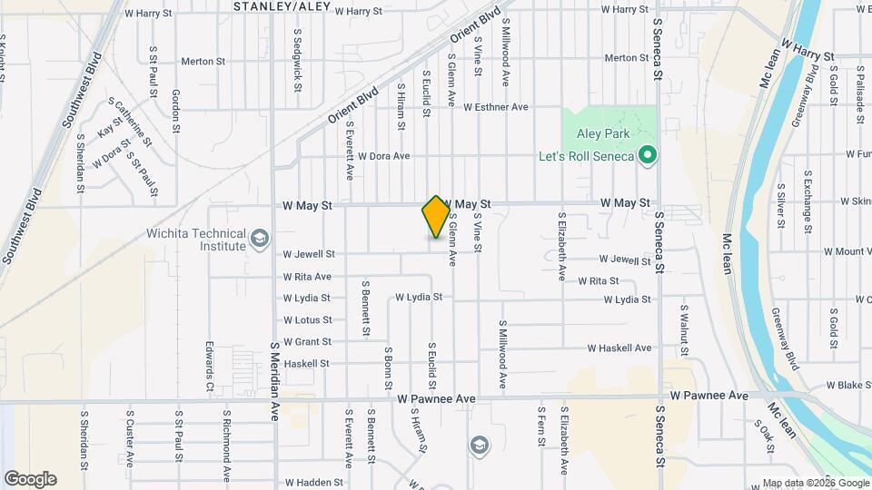 2060 S Euclid St Map and Location Details