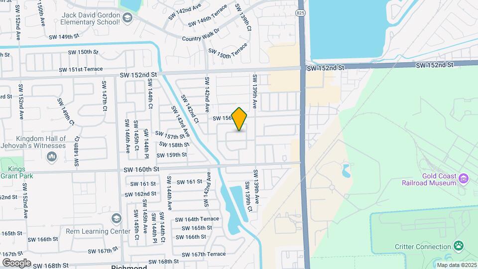 13944 SW 157th St Mapa y Detalles de la Ubicación