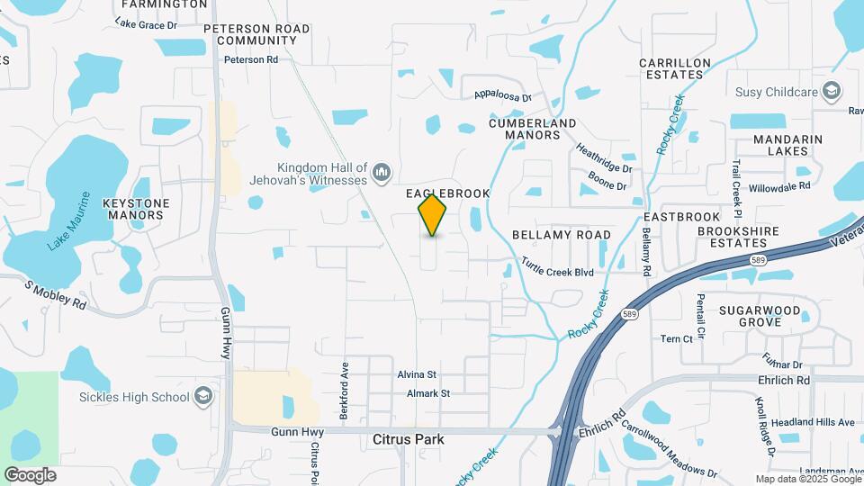 14911 Rocky Ledge Dr Map and Location Details