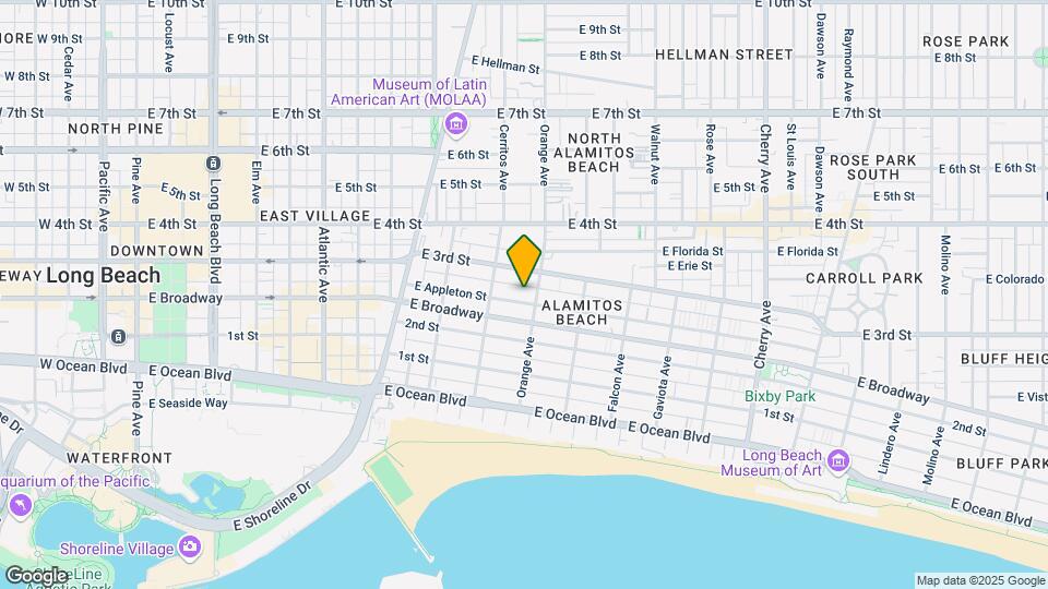 1153 E Appleton St Map and Location Details