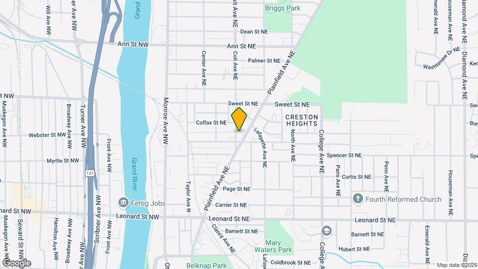 1514 Coit Ave NE Map and Location Details