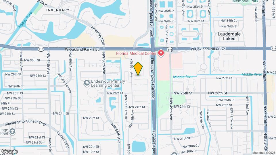 5333 NW 27th St Map and Location Details